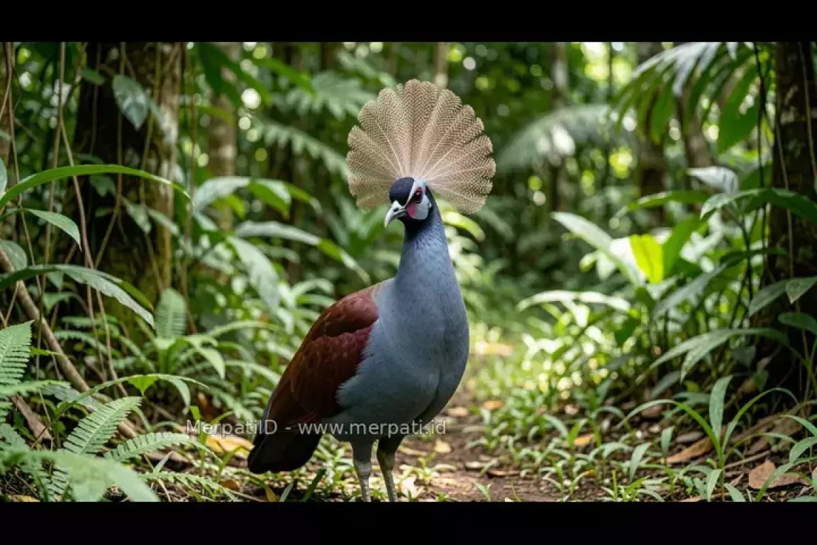Mambruk Victoria, Si Ratu Merpati dari Papua - MerpatiID