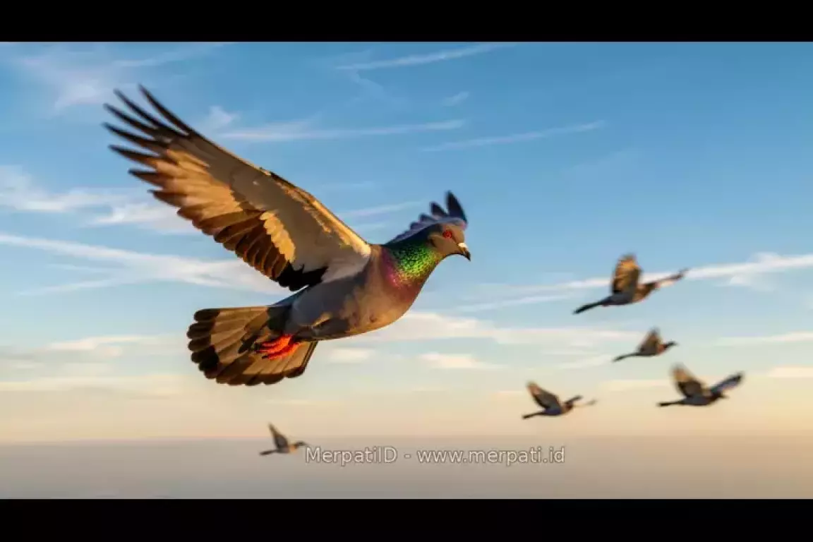 Kecepatan Terbang Merpati Pos - MerpatiID