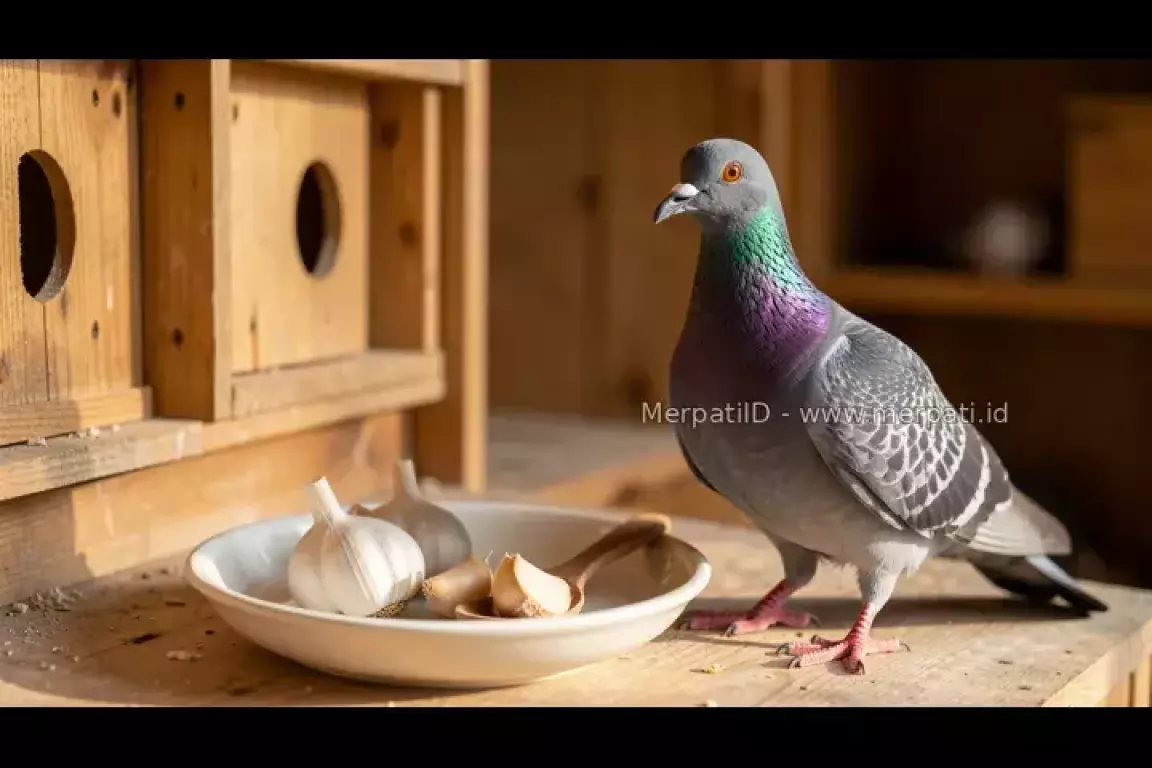 Manfaat Bawang Putih untuk Merpati, Obat Alami Empat Sifat - MerpatiID